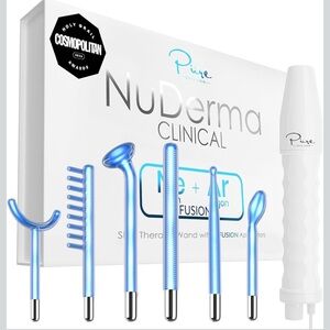 NuDerma Professional Clinical Skin Therapy Wand NEW in box
